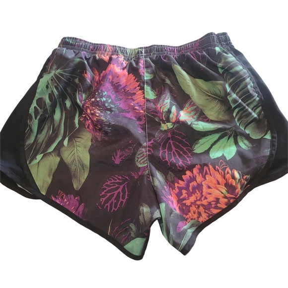 Nike Dri-fit Tempo Tropical Print Girls Shorts L - Picture 3 of 3